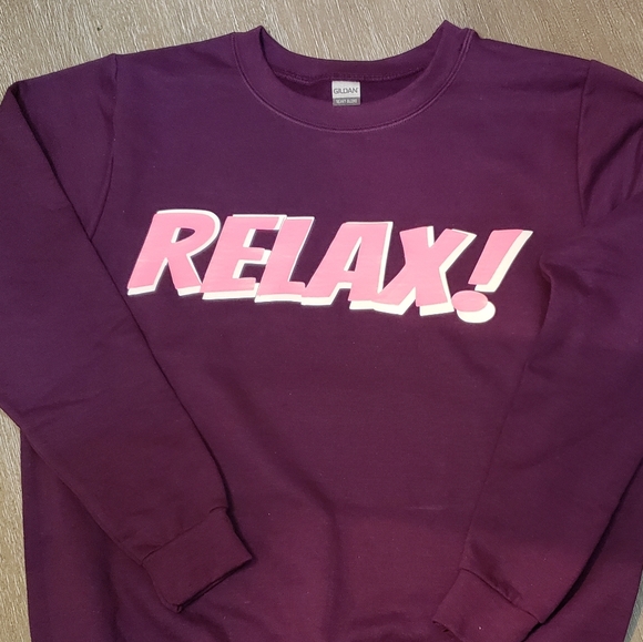 Custom "Relax" Female Sweatshirt - Picture 2 of 4